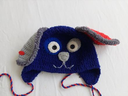 Hačkovaná čiapka pes, 98