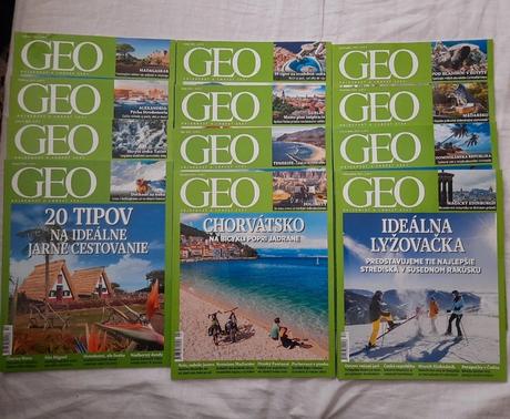 Časopis geo, komplet rok 2024,