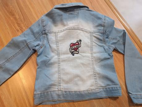 Frajerský rifľový kabátik, 134