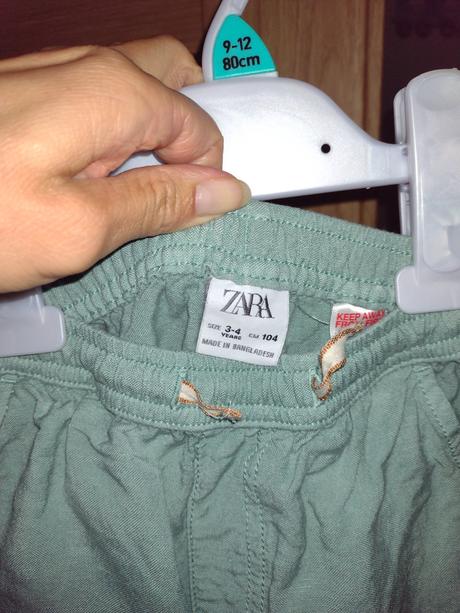 Letné nohavice, zara,104