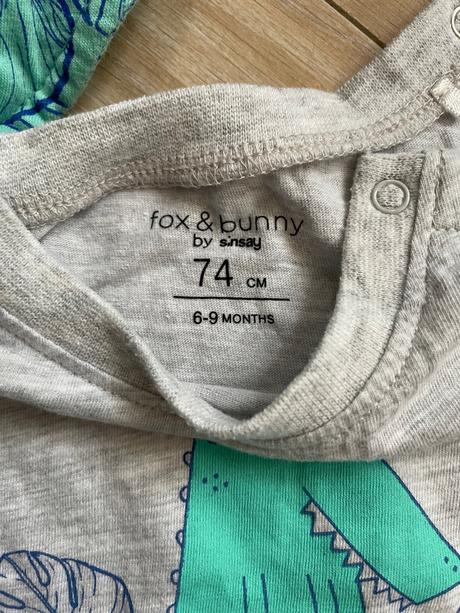 Set na leto veľ 74, fox & bunny,74