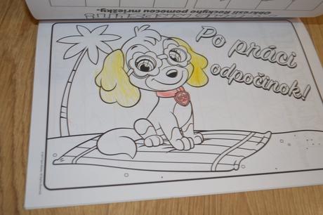 Mega maľovanky labková patrola,