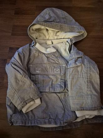 Zimná bunda, h&m,86