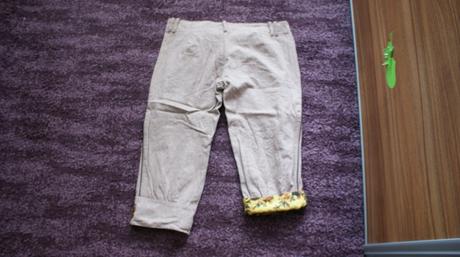 Zaujimave 3/4 talianske nohavice extyn, l