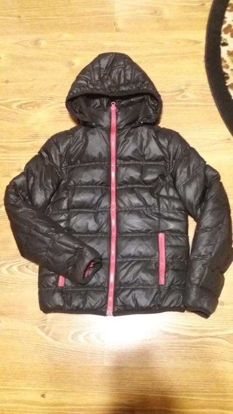 Čierna zimná vetrovka, l