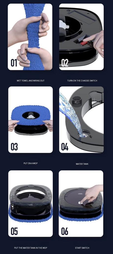 Robotický vysávač xiaomi mop,