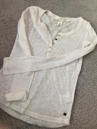 Biely top, h&m,xs