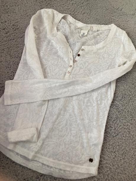 Biely top, h&m,xs