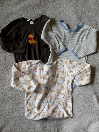 Body s dlhym rukavom, h&m,86