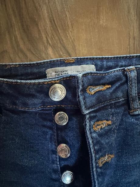Zara denim šortky, zara,s