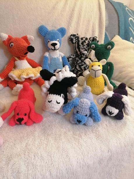 Háčkované hračky, 