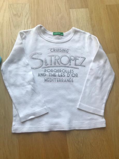 Dve trička benetton, benetton,80