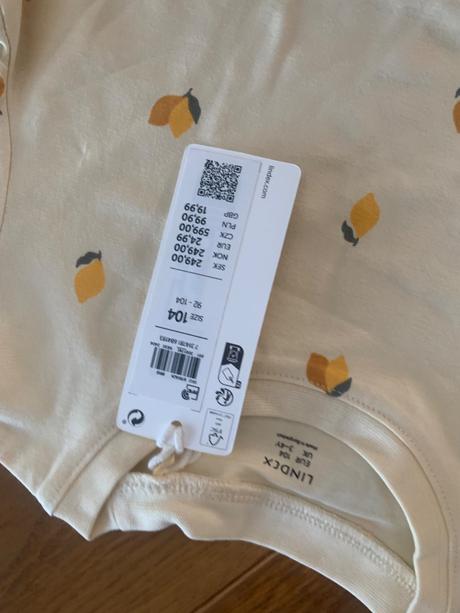 Lindex bavlnené tričko 104, lindex,104