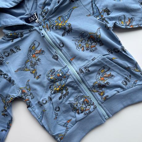 Chlapčenská mikina roar modrá, 98 - 128