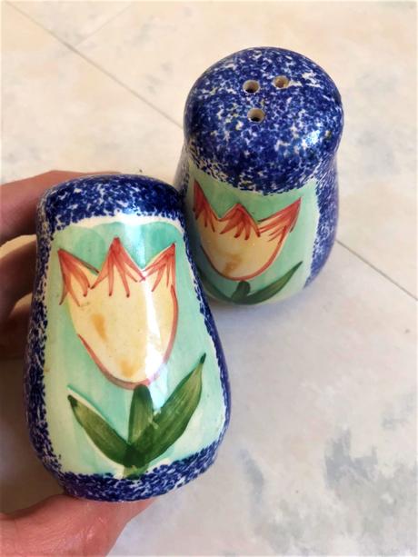 Porcelánové soľničky,