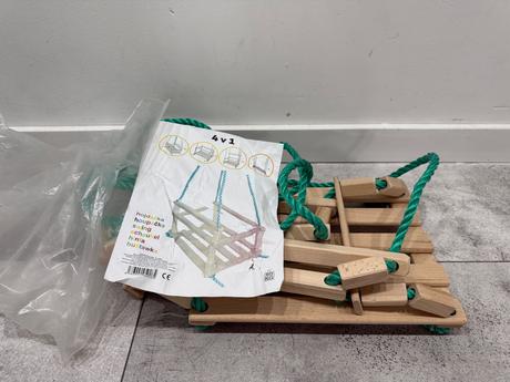 Drevená hojdačka noval, 