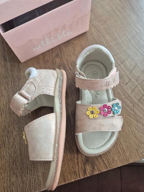 Sandale, nelli blu,24