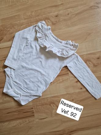 Body s vlnitým límcom, veľ. 92, reserved,92