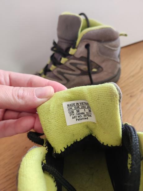 Turistické topánky salomon, salomon,32