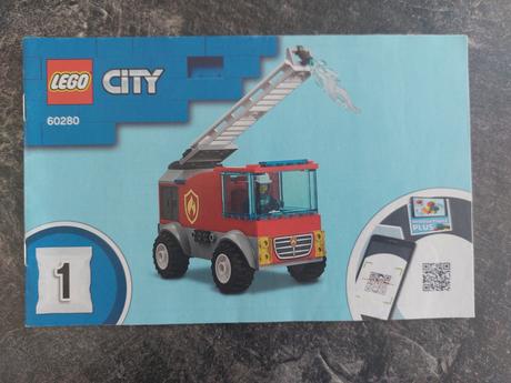 Legocity 60280 hasičské auto s rebríkom,