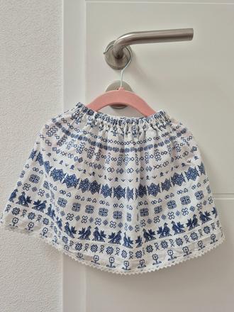 Sukňa s ľudovým motívom (veľ. od cca 74), 74