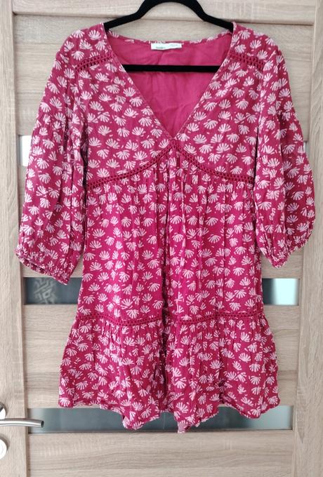 Šatky so širokými rukávmi, pull&bear,xs