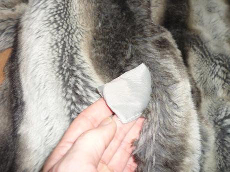 Umelý kožuch činčila, l