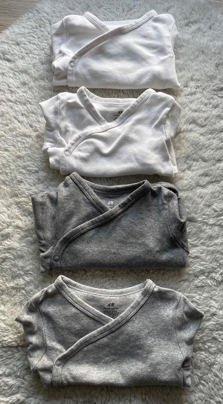 Bavlnene zavinovacie body h&m, h&m,74