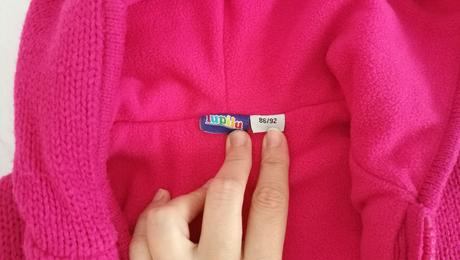 Hrubý zateplený svetrík, lupilu,92