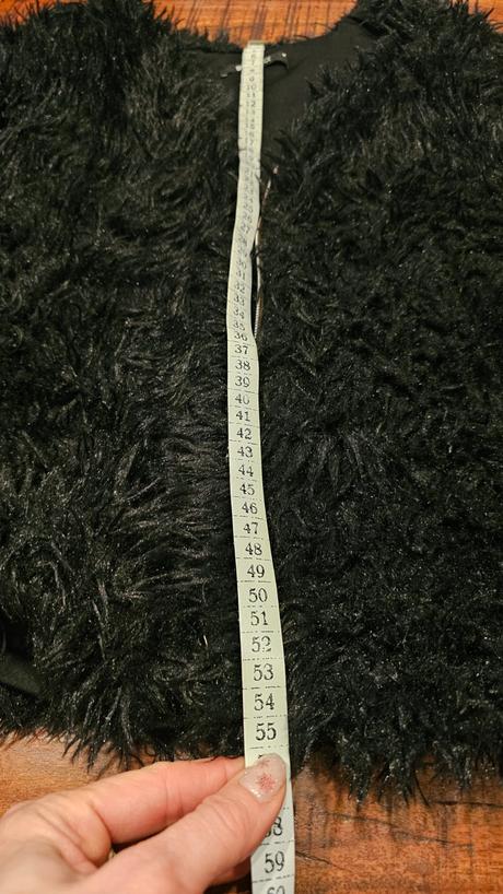 Chlpatý kožuch, bunda krátka, gina,m