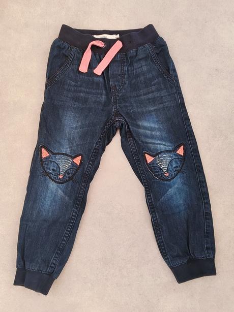 Zateplené džínsy lindex, lindex,98