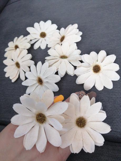 Kvietky na aranžovanie 10ks,