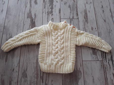 Detský teplý pulovrík s čiapočkou, 92 / 98