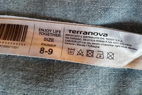 Košela 128/134 riflová, terranova,128