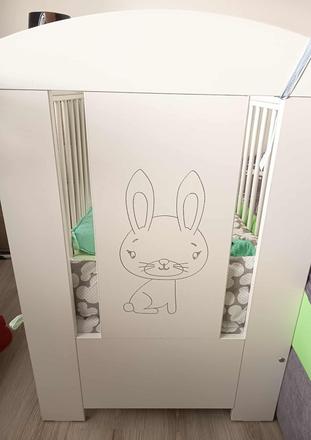 Postieľka, šírka (cm): 60,dĺžka (cm): 120