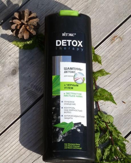 Detox šampón - mastné vlasy,