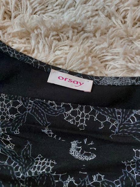 Tricko s tylovymi rukavkami s/m, orsay,m