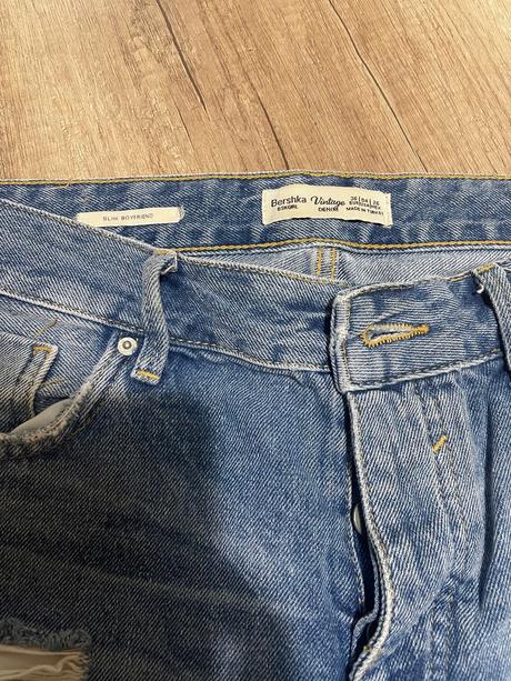 Dámske boyfriend rifle, bershka,36