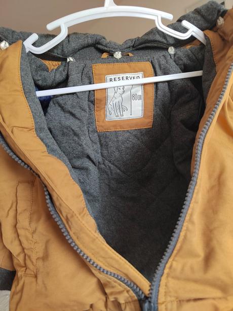 Bunda prechodná reserved v.80 - horčicová, reserved,80