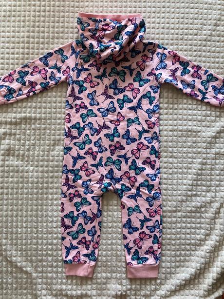 Overal motýlikový 92/98, bonprix,92