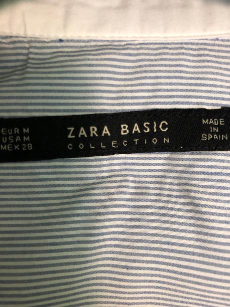 Predĺžená košeľa s vreckami m, zara,m