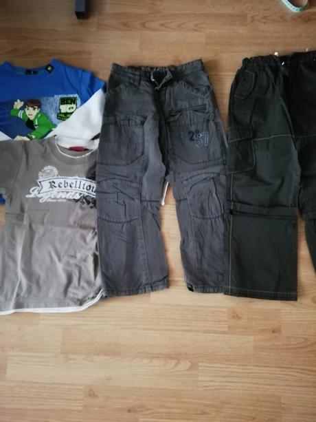 Balik oblecenia (nohavice, pulovre, tricka), 104–116