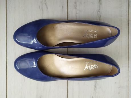 Lakované topánky gabor, gabor,40