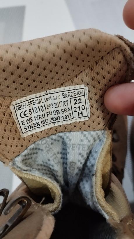 Goratex topánky, 22