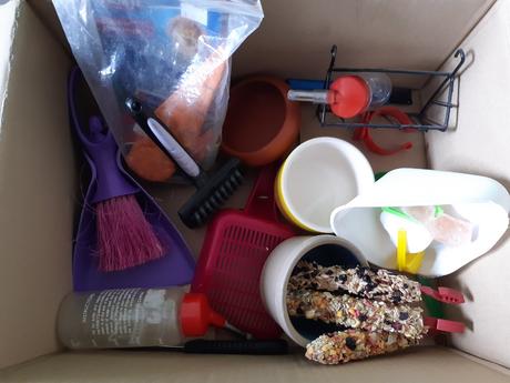 Klietka,peletky,vybava/8ks/-zakrs.kralik,morca..., 