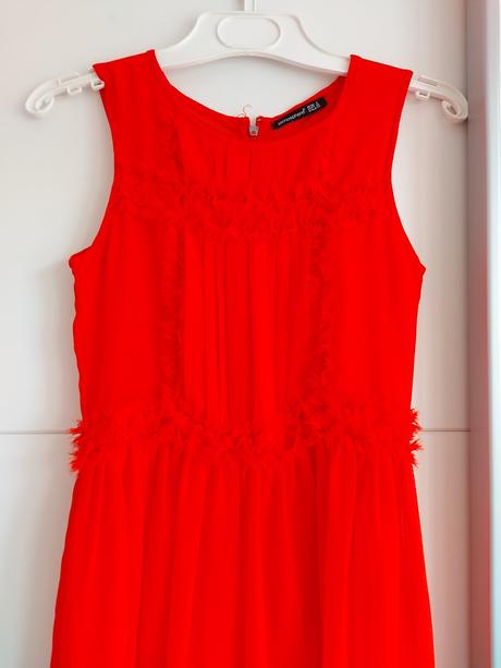 Sýto oranžové šaty, atmosphere,36