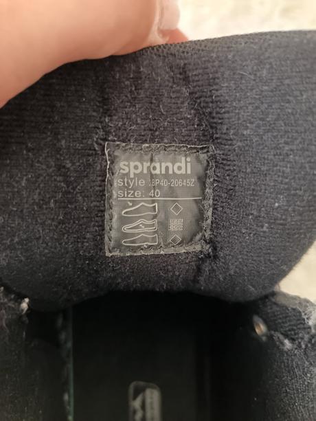 Chlapčenské vysoké topánky, sprandi,40