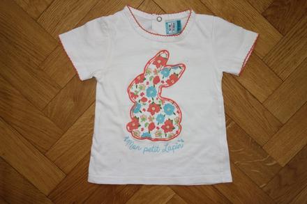 Tričko zajačik 12-18 mes, 80