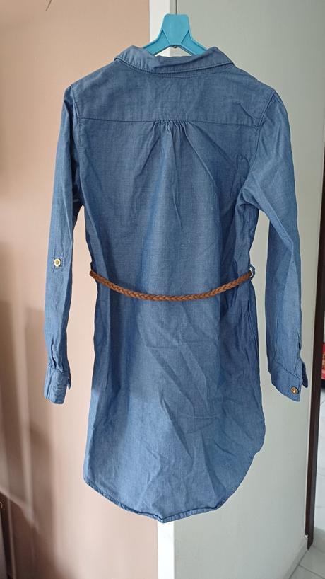 Košeľa predlzena, h&m,122
