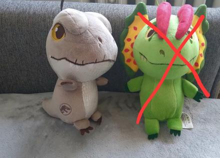 Dinosaurus plyšák ako nový, 